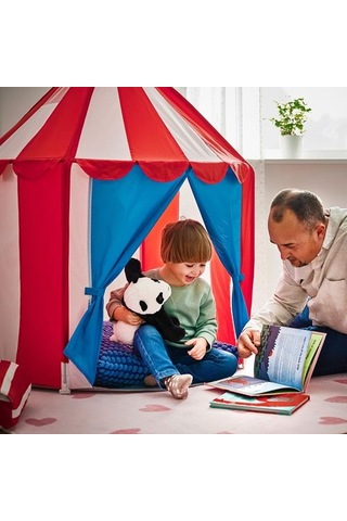 Ikea Cırkustält Çadır, Kırmızı-beyaz, 100 Cm