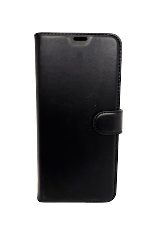 Tecno Spark 8c Cüzdanlı Kapaklı Kılıf Kartlıklı Standlı Kopçalı Siyah