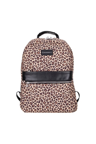 Bloominbag Earthy Leopard 13-14 İnç Laptop / Macbook Sırt Çantası Kahverengi - Sarı - Taba