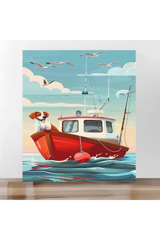 Moranka Sayılarla Boyama Hobi Seti Çıtalı 40x50 Cm - Tekne Dostum