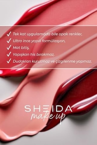 Kalıcı Sıvı Ruj No:25