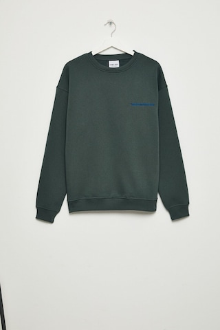 GRIMELANGE Cormac Erkek %100 Organik Pamuk Koyu Yeşil Eşofman Takımı Koyu Yeşil