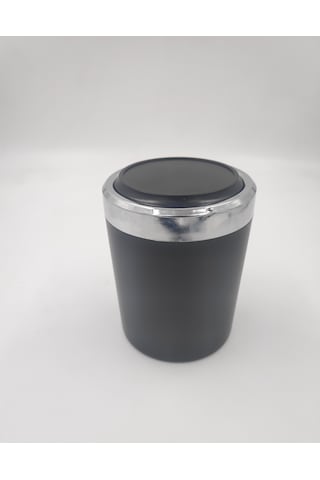 Oto Araç İçi Metal Hazneli Led Işıklı Küllük Siyah