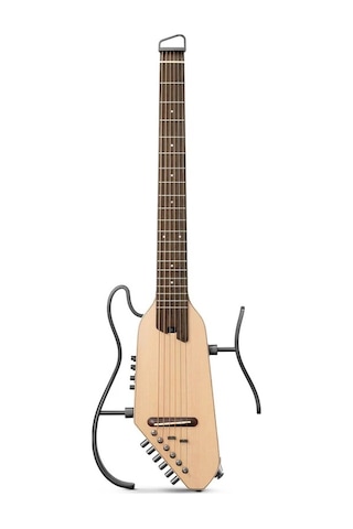 Donner Hush-i Pro Elektro Akustik Gitar Natural Ladin