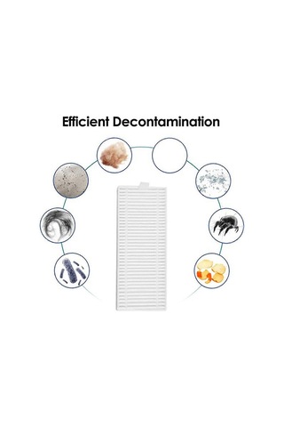 Botslab S8 Plus Robot Süpürge İçin 17 Parça Aksesuar Seti - Parçalar, Silindir, Yan Fırça, Filtre, Paspas - Yongtao