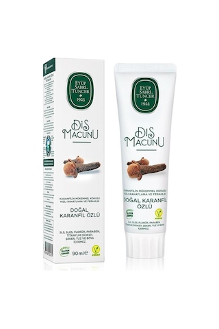Eyüp Sabri Tuncer Doğal Karanfil Özlü Diş Macunu 4 x 90 ML
