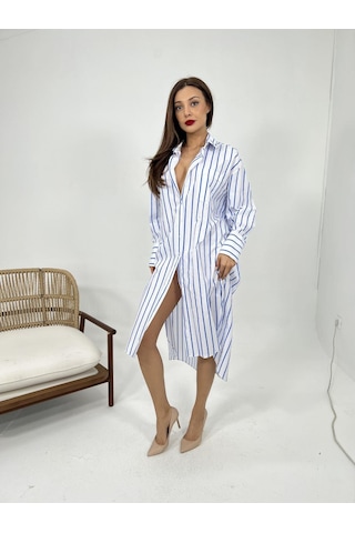 5216 Gömlek-baltimore Çizgili Altın