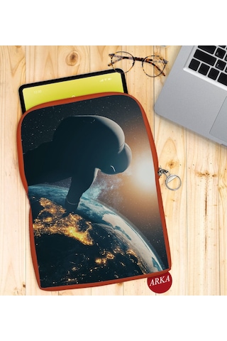 Bk Gift Dünya Tasarımlı Taşınabilir Koruyucu Tablet Kılıfı & Orga (531952891)