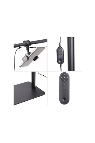 Trled F-700b 70cm Zebra Elmas Desenli Ayaklı Profesyonel Güzellik Salonu Lambası Standart