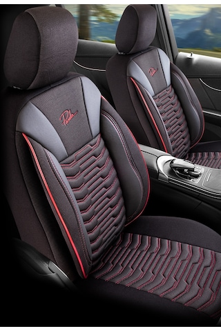 Panda Paris Serisi Pike Kumaş Oto Koltuk Kılıfı - Tam Set