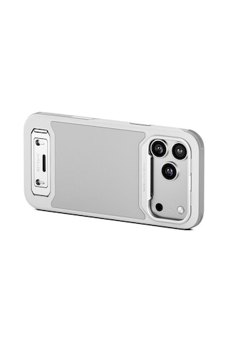 Khronos Lite Apple iPhone Uyumlu 17 Pro Max Case Light Gray