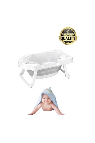 Kaydırmaz Bebek Küvet Filesi Bebek Yıkama Filesi Plastik Küvet Uyumlu Bebek Duş Banyo Filesi