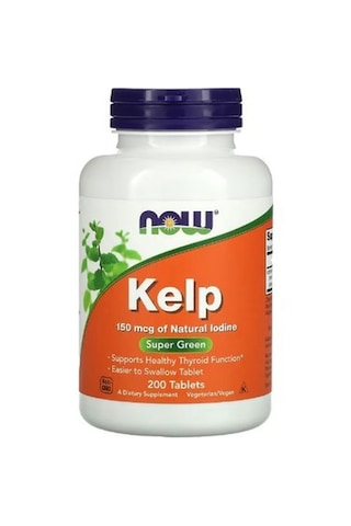 Now Foods, Kelp, Super Greens Yosun 150 Mcg, 200 Tablet