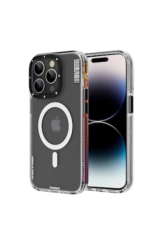YoungKit Apple Uyumlu iPhone 14 Pro Max Kılıf Magsafe Şarj Özellikli Youngkit Jane Sand Serisi Kapak Youngkit-10142
