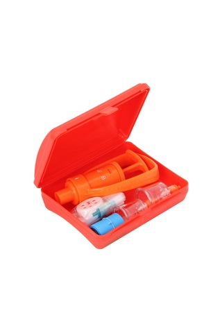 Leezsing Kamp, Balıkçılık Ve Dağa Yürüyüşü İçin Yeniden Kullanılabilir Zehir Çekici Seti - Zehir Çıkarma Pompası, Çıkartma Bardakları, İlk Yardım Maske Ve Turuncu Kırmızı