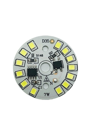 Jms Soğuk Beyaz Pcb Kurulu Aydınlatma Lambası Ic Sürücüsü 3w 5w 7w 9w 12w Ampul Çip Lamba Ampul Işık Boncuk Led Çip 7w