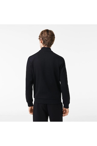 Lacoste Erkek Sweatshırt Sh9622-00-031 Siyah