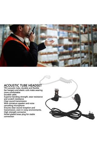 Cp040/ep450 İçin 2 Pinli Akustik Kulaklık Seti Huiliang