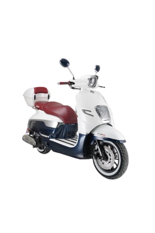 Arora Malibu Pro 125 Cc Su Soğutmalı Scooter Beyaz Lacivert 2024