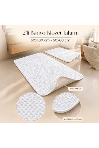 2'li Banyo Klozet Takımı Beyaz