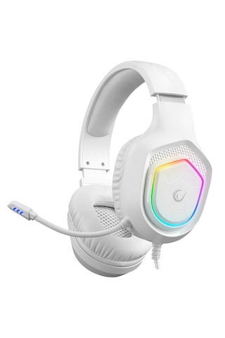 Rampage Rm-k90 Vector Beyaz Rgb Led Type-c Gaming Mikrofonlu Oyun