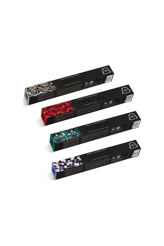 Nespresso World Serisi Buenos + Shangai + Stockholm + Tokyo Kapsül Kahve 4 x 10'lu