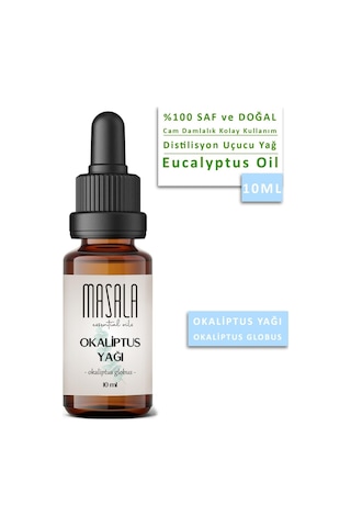 Masala Biberiye Yağı + Okaliptüs Yağı + Nane Yağı 3 x 10 ML