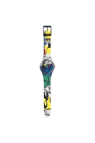 Swatch Suoz363 Leger's Two Women Holding Flowers Unisex Kol Saati