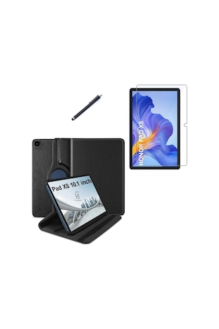 Honor Pad X8 10,1 Inç Agm3-w09hn 360 Dönebilen Standlı Tablet Kılıfı Ekran Koruyucu Ve Kalem Seti