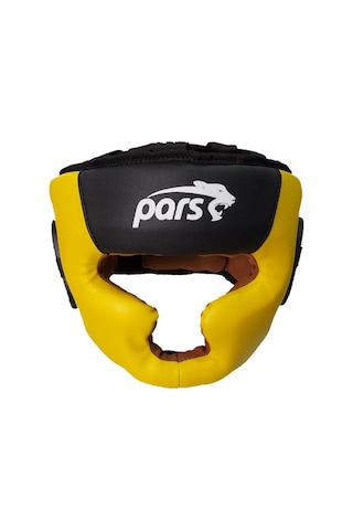 Parsspor Pars Protec Tam Koruyucu Kapalı Antrenman Kaskı Siyah Sarı