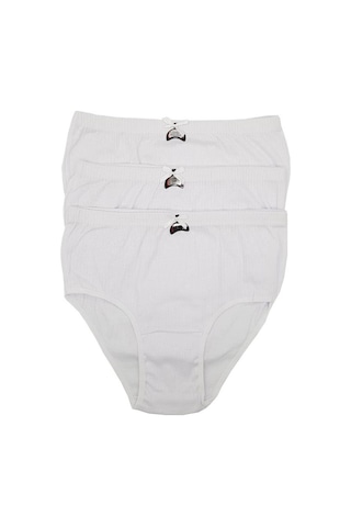 Gümüş Kadın Çizgili Bato Külot 3092 -12 Adet