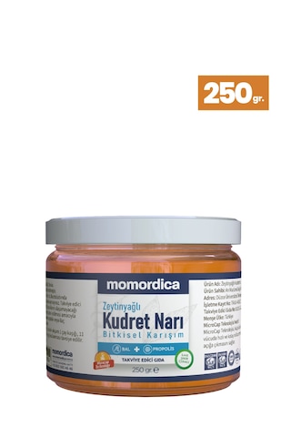 Zeytinyağlı Kudret Narı Propolis Ve Bal Ilaveli - 250gr