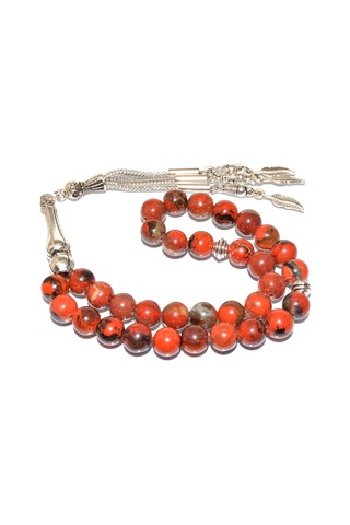 Hakiki Doğal Jasper Tesbih Doğal Taş 003