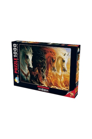 Anatolian 1000 Parça Mahşerin Dört Atlısı Puzzle