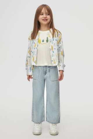 Nk Kids 38543 Kız Çocuk Ekru-mavi Sharp Ceket Ekru - Mavi