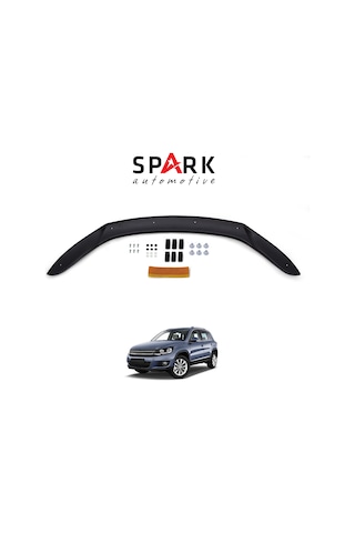 Volkswagen Tiguan 2012-2015 Yıl Aralığı Uyumlu Kaput Rüzgarlığı 4mm