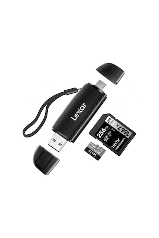 Lexar RW310 SD Micro SD USB Type-C 3.2 Gen1 Kart Okuyucu