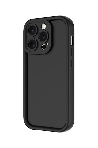 Apple Uyumlu iPhone 15 Pro Kılıf Kamera Korumalı Zore Ananas Kapak Mürdüm