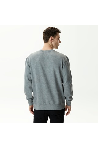 Alpha Industrıes Alpha Industries Essential French Unisex Gri Sweatshirt