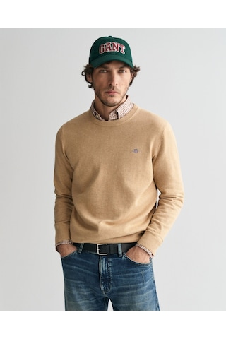 Gant Erkek Sweatshırt 8030561-296 8030561-296 Krem Krem