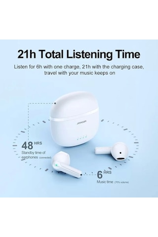 Joyroom JR-TL11 ENC Dual Mic Wireless Bluetooth Kulaklık