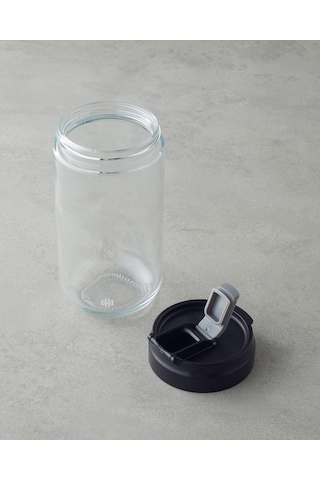 English Home Prea Cam Kavanoz 800 Ml Siyah Siyah