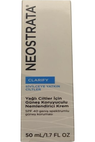 Neostrata Clarify Güneş Koruyuculu Spf 40 Nemlendirici Krem 50 ML