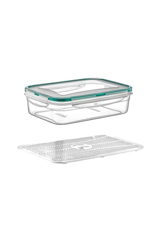 Alba Star Sızdırmaz Kilitli Kapaklı Saklama Kutusu 0.8 Lt