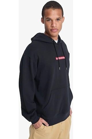 Quiksilver Dna Hoodie Erkek Sweatshirt Antrasit