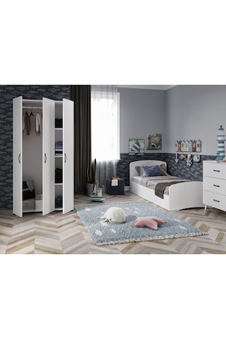 Soft Çocuk Odası Takımı Beyaz