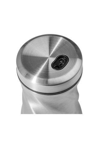 Nehir Burgulu Standlı 4 Parça Paslanmaz Çelik Yağdanlık Ve Baharatlık Seti 8697076010211 Çelik