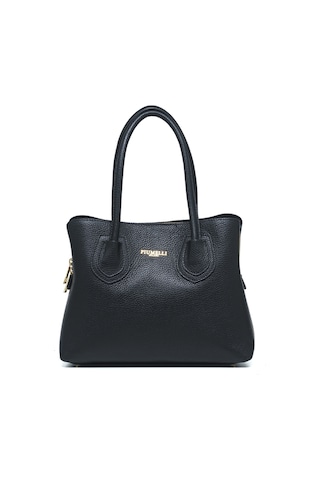 Omuz Çantası Kadın Iva M Piumelli Milano Bag D28 Black Siyah