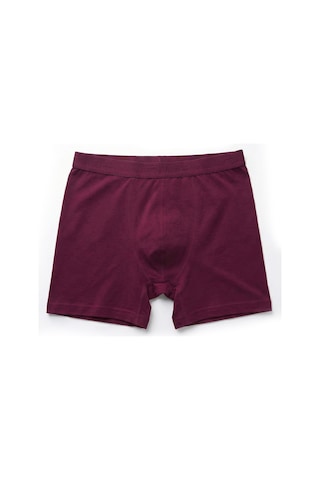 Öts Erkek Modal Boxer Modal Esnek Ve Konforlu 2641 Bordo