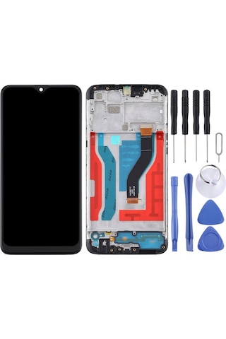 Samsung Uyumlu Galaxy Sm-a107 A10s Ekran Lcd Full Çıtalı